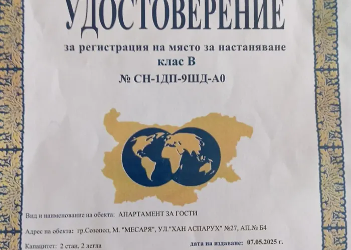 Апартаменти Sozopol Residence Созополь